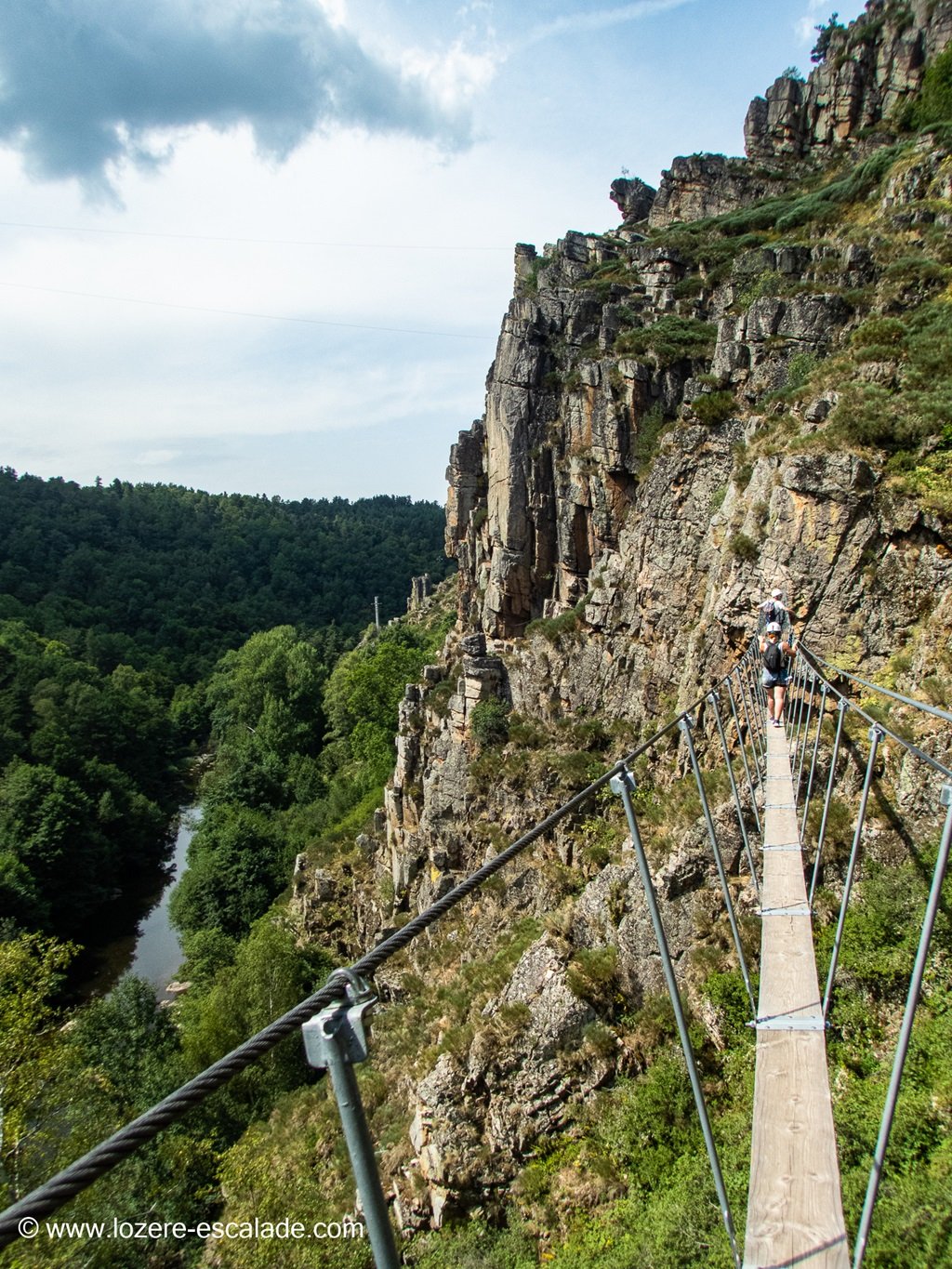 via ferrata du Malzieu-Ville